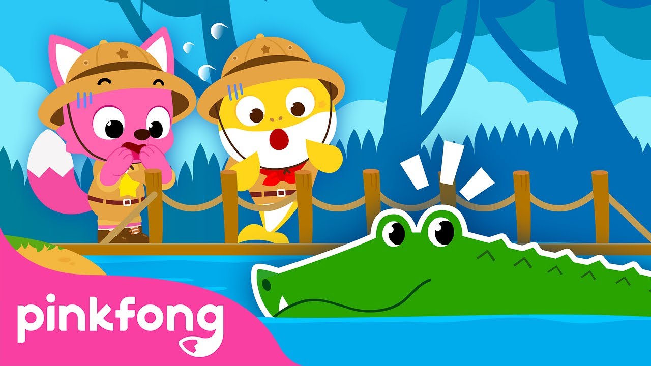 Guess the Animal in the Jungle! | Who are You? | Animal Exploration Veo Veo | Pinkfong Song & Story img